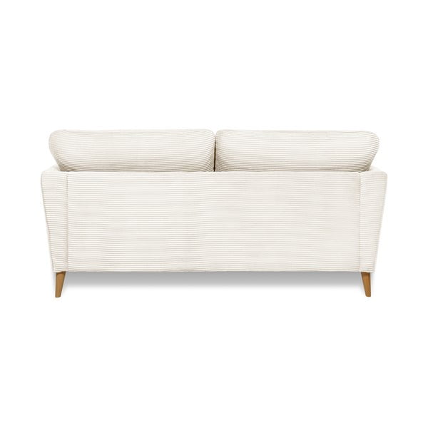 Iš kordinio velveto sofa baltos spalvos 170 cm Paris – Scandic-image-3
