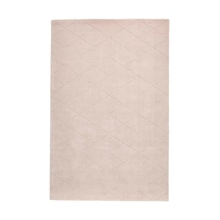 Rožinis vilnos kilimas Think Rugs Kasbah, 120 x 170 cm