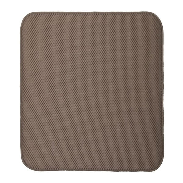 Rudas indų plovimo kilimėlis iDesign iDry, 18 x 16 cm