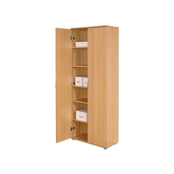 Rudos spalvos dviejų durų spinta "Evegreen House Home", aukštis 189 cm-image-2