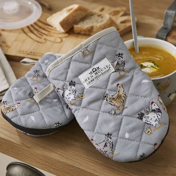 Iš medvilnės virtuvės pirštinės rinkinyje 2 vnt. Hen House – Cooksmart ®-image-4