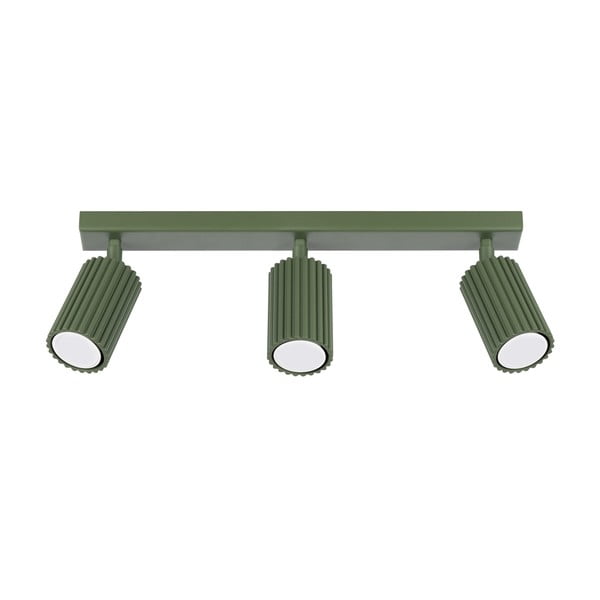 Žalios spalvos taškinis šviestuvas 6,5x45 cm Gleam – Sollux