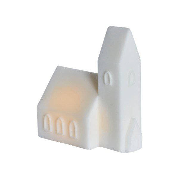 Baltos spalvos šviečianti dekoracija reikia baterijų Copenhagen City Church – Sirius