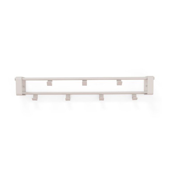 Taupe spalvos iš plieno sieninė lentyna su lentyna 60 cm Rex – Spinder Design