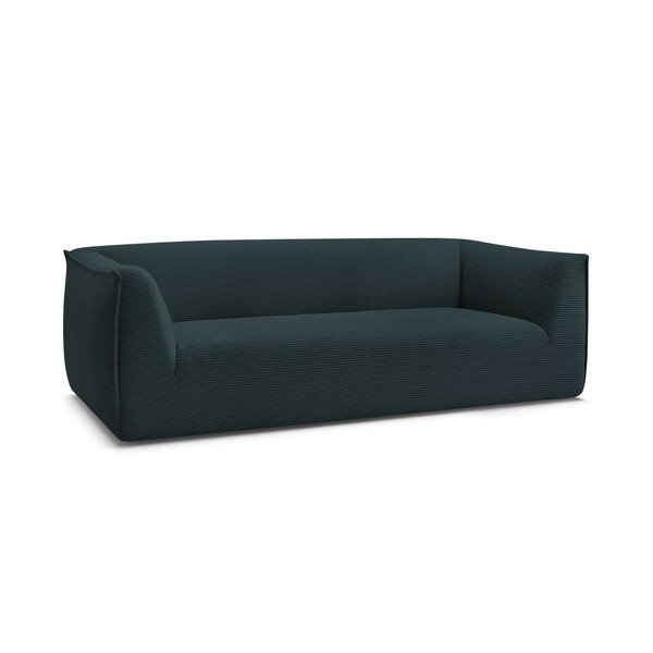 Tamsiai mėlynos spalvos sofa iš kordinio velveto 242 cm Giorgia – Bobochic Paris-image-2