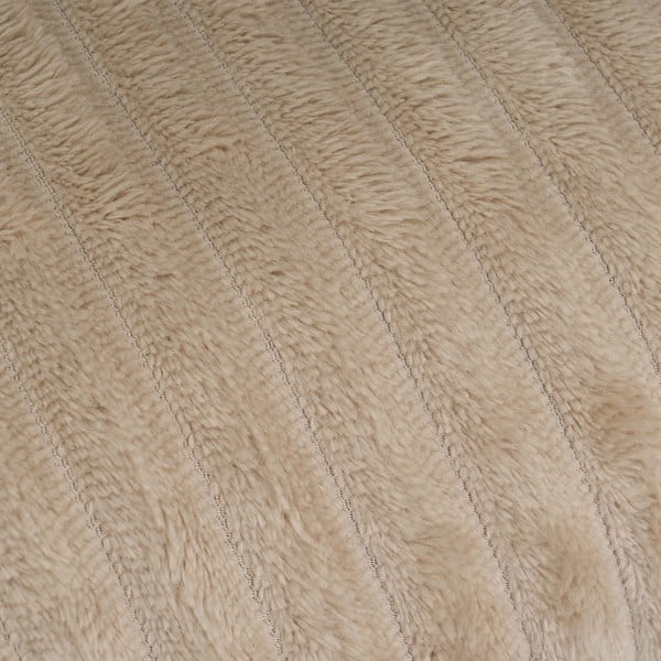 Rudos spalvos iš mikropliušo antklodė ir pledas 130x160 cm Fur Velvet – Casa Selección-image-2