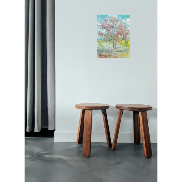 Paveikslo reprodukcija 30x40 cm Pink Peach Trees, Vincent van Gogh – Fedkolor-image-1