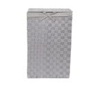 Pilkas skalbinių krepšys su dangčiu Compactor Compactor Laundry Basket Linen, aukštis 60 cm