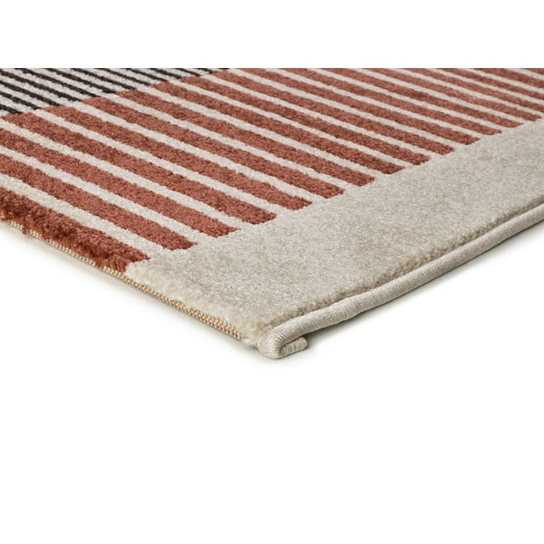 Raudonos spalvos/pilkos spalvos kilimas 160x230 cm Gaia – Universal-image-3