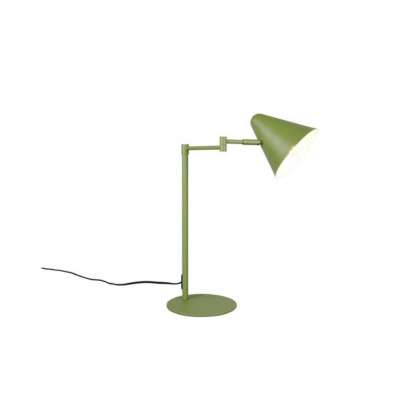 Žalios spalvos stalinis šviestuvas su sulankstoma konstrukcija (aukštis 50,5 cm) Cosima – Trio-image-3