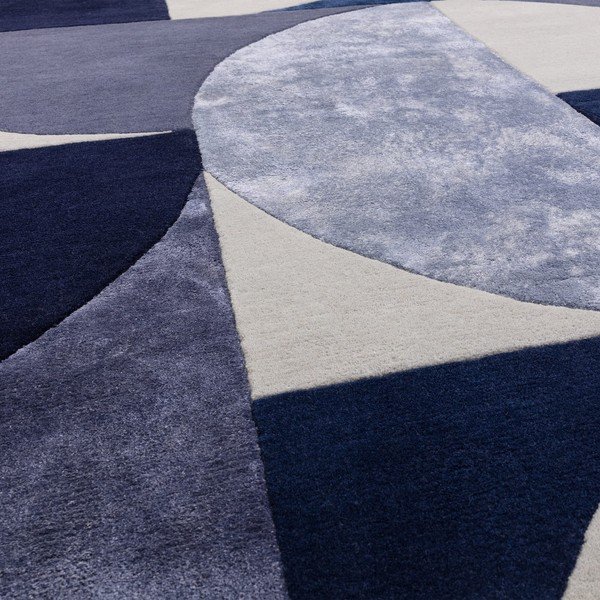 Iš vilnos kilimas tamsiai mėlynos spalvos 160x230 cm Indigo – Asiatic Carpets-image-2