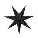 Pakabinama šviečianti Kalėdų dekoracija juodos spalvos Clara – Markslöjd