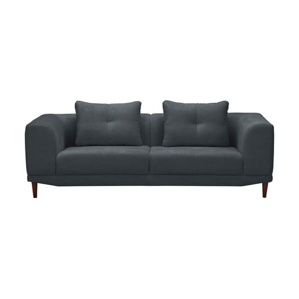 Tamsiai pilka trivietė sofa "Windsor & Co Sofos Sigma