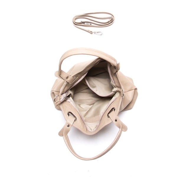 Pilkai ruda odinė rankinė Luisa Vannini Nena-image-3