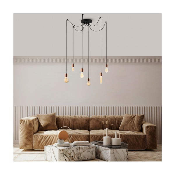 Kabantis šviestuvas vario spalvos Kabluni – Opviq lights-image-3