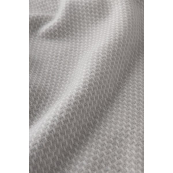 Šviesiai pilkas pledas su medvilne Euromant Zen, 140 x 160 cm-image-2