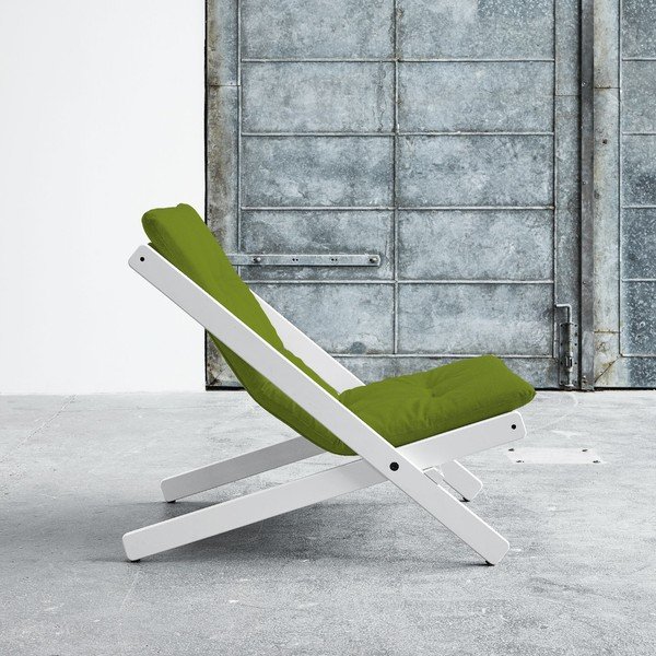 Sulankstoma kėdė "Karup Boogie White/Lime-image-1