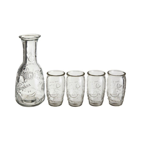 Grafino ir 4 stiklinių rinkinys Premier Housewares-image-3