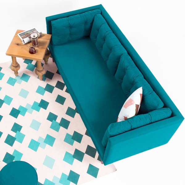 Turkio spalvos sofa Balcab Home Eva-image-3