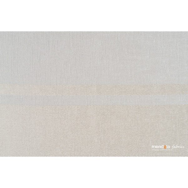 Permatoma užuolaida baltos spalvos/smėlio spalvos 300x260 cm Sanova – Mendola Fabrics-image-4