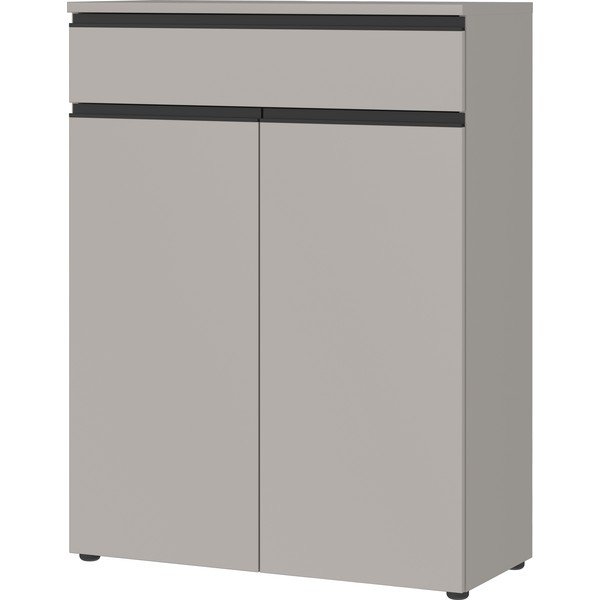 Spintelė batams pilkos spalvos su stalčiais Bastia – Germania-image-1