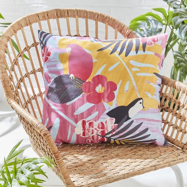 Lauko pagalvėlė 45x45 cm Tropical Leaves - Catherine Lansfield-image-1