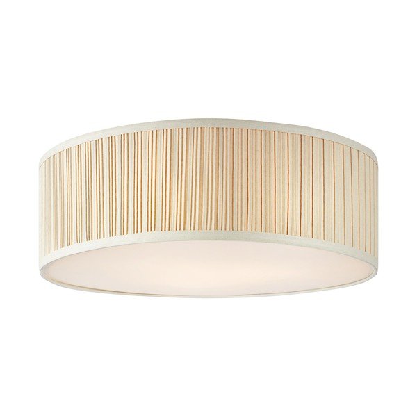 Smėlio spalvos iš metalo lubinis šviestuvas ø 57 cm su tekstiliniu gaubtu Lux – Markslöjd