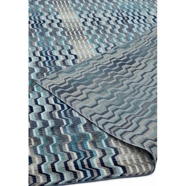 Mėlynas kilimas Asiatic Carpets Wave, 160 x 230 cm-image-1