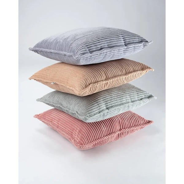 Rožinės spalvos iš kordinio velveto vaikiška sofos pagalvėlė Bolster – Wigiwama-image-3
