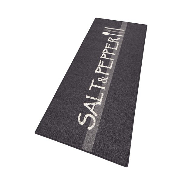 Pilkas virtuvės kilimėlis Hanse Home Salt and Pepper, 67 x 180 cm-image-2