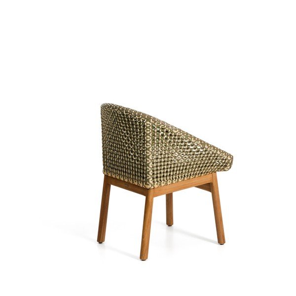 Žalios spalvos sodo kėdė rotangas Olbia – Kave Home-image-4