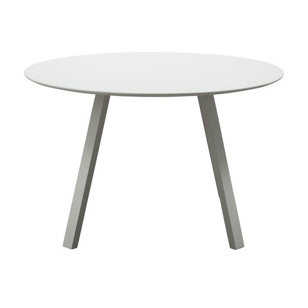 Iš metalo apvalios formos sodo valgomojo stalas ø 120 cm Auke – WOOOD-image-2