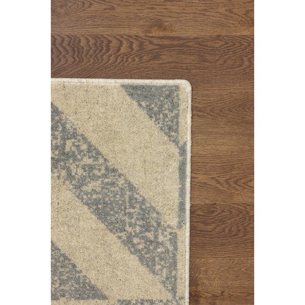 Kilimas iš vilnos smėlio spalvos 133x180 cm Tile – Agnella-image-3