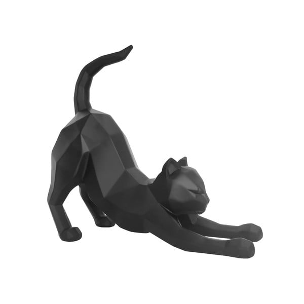 Matinės juodos spalvos PT LIVING Origami tempimo katė, aukštis 30,5 cm