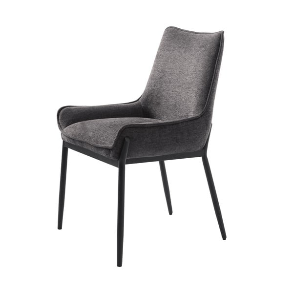 Valgomojo kėdė tamsiai pilkos spalvos Calgary – Unique Furniture-image-2