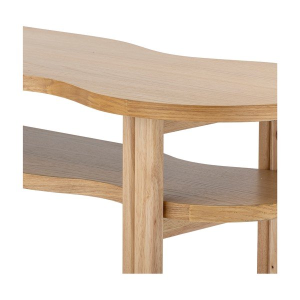 Kavos staliukas natūralios spalvos iš ąžuolo 43x120 cm Valria – Bloomingville-image-3