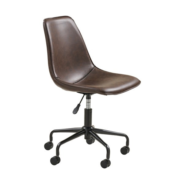 Tamsiai rudos spalvos biuro kėdė Monaco – House Nordic-image-3