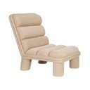 Smėlio spalvos iš boucle krėslas Fern – Dutchbone