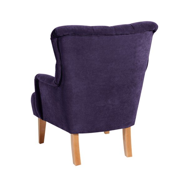 Violetinis fotelis Max Winzer Brandon-image-1