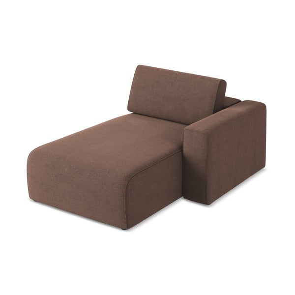 Rožinės spalvos modulinė sofos dalis (su dešiniuoju kampu) Kalea – Makamii-image-3