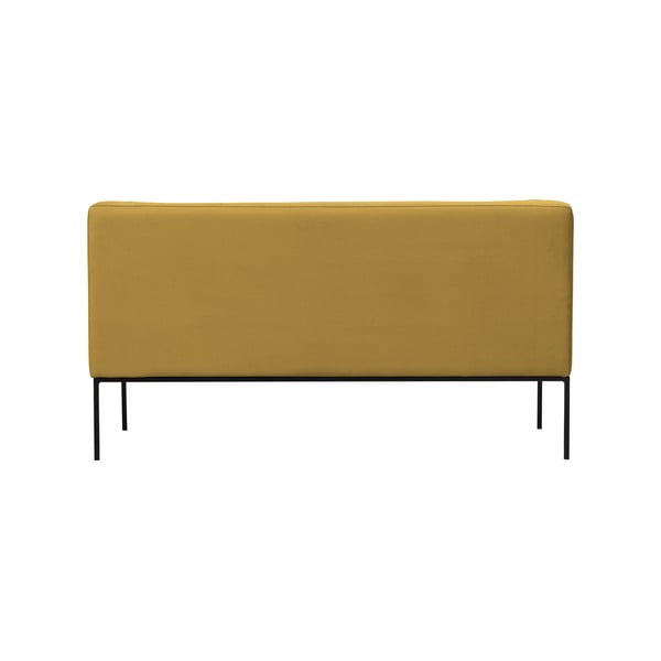 Geltona dviejų vietų sofa Windsor & Co Sofas Neptune-image-3