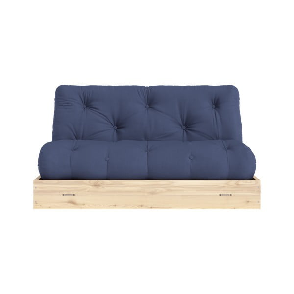 Tamsiai mėlynos spalvos sulankstoma sofa 145 cm Flip – Karup Design