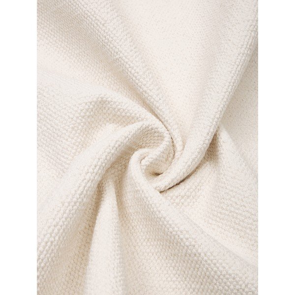 Baltas rankomis austas medvilninis kilimas Westwing Collection Agneta, 70 x 250 cm-image-2