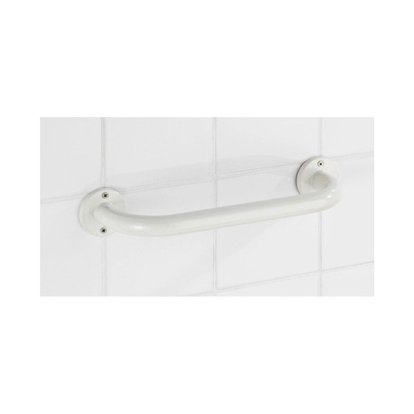 Baltas sieninis rankšluosčių laikiklis Wenko Basic, 30 cm-image-1