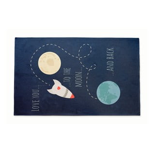 Vaikiškas kilimėlis Little Nice Things Love you to the Moon, 195 x 135 cm