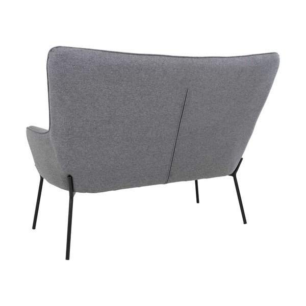 Pilka sofa 128 cm Glasgow - House Nordic-image-2