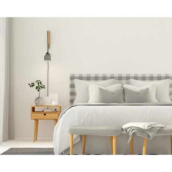 Pilka minkštas lovos galvūgalis 165x52 cm Billie - Really Nice Things-image-1