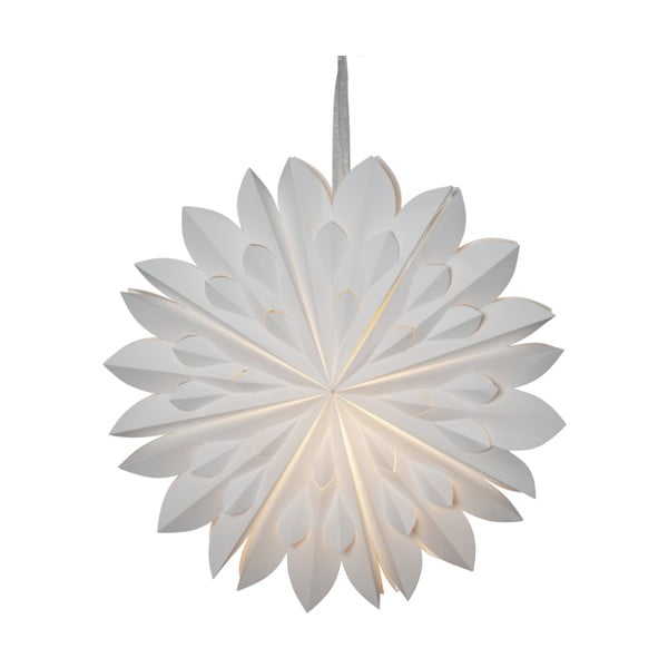 Balta kalėdinė dekoracija Star Trading Clipp