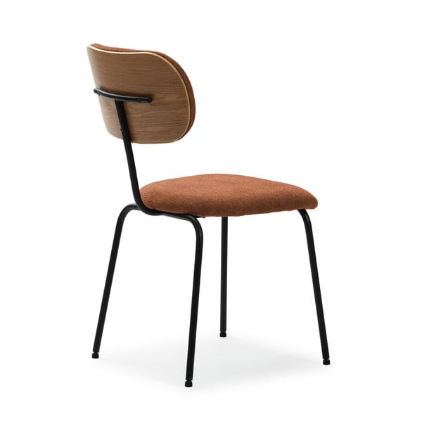 Valgomojo kėdės raudonos plytų spalvos 4 vnt. Dash – Marckeric-image-4