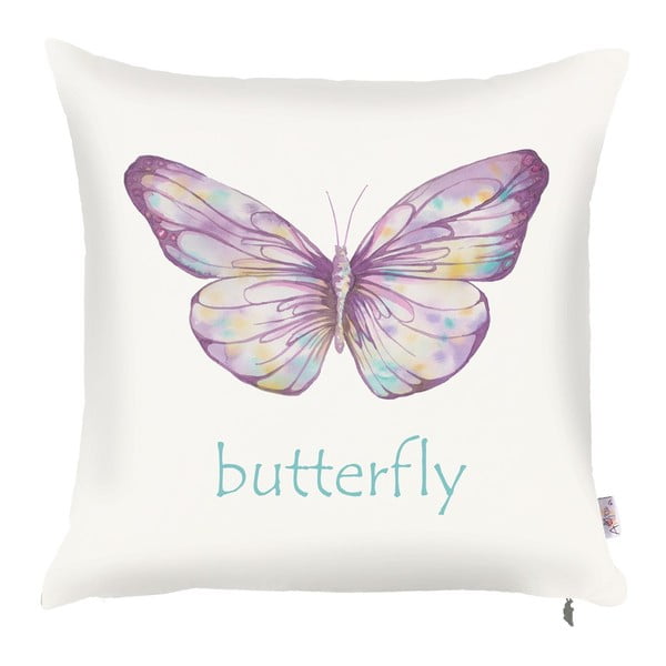 "Pillowcase Mike & Co. NEW YORK Violetinis drugelis, 43 x 43 cm